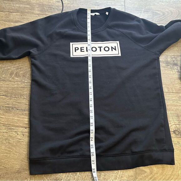 Peloton Black and White Logo Sweatshirt in Size Medium - Picture 7 of 13